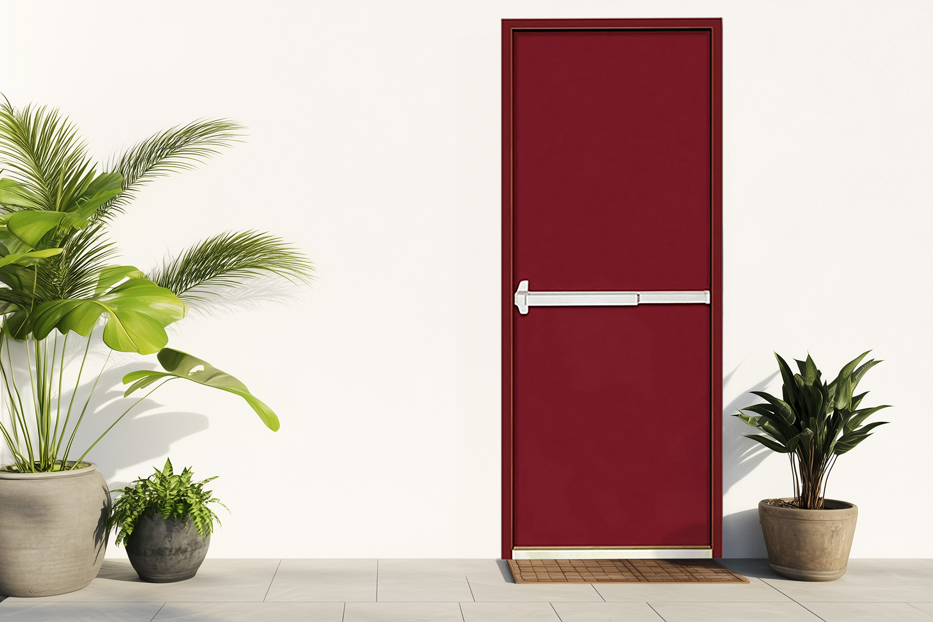 Steel doors