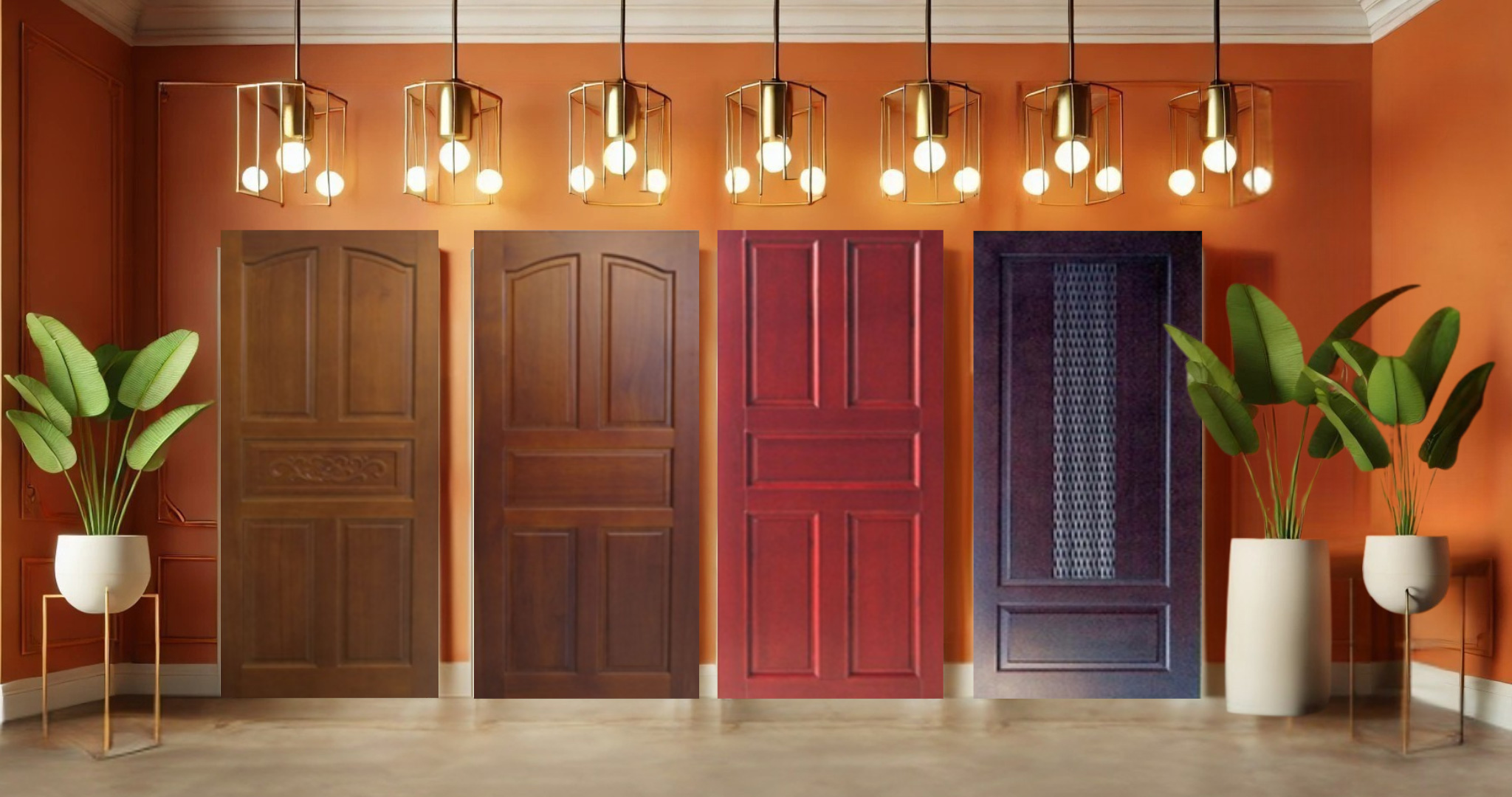 Wood doors