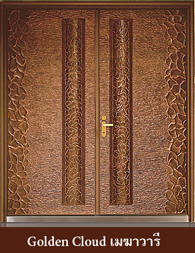 ประตู ขายประตู ซื้อประตู ประตูในตำนาน Hybrid Door CA-952 Golden Cloud เมฆา-วารี