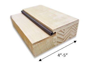 วงกบไม้จริง 2”x4” กับ 2”x5” ใช้ต่างกันอย่างไร